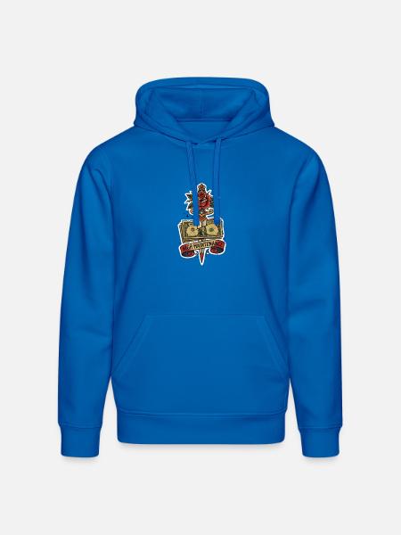 High Maintenance Rose Dollar Tattoo - Stanley/Stella Drummer Unisex Organic Hoodie - royal blue