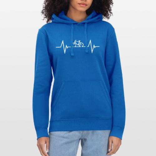 Bicycle Hearbeat - Stanley/Stella Drummer Unisex Organic Hoodie