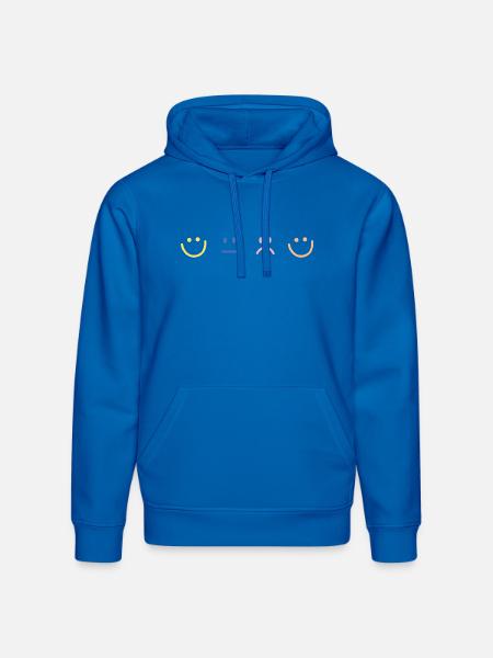 Mood Faces - Stanley/Stella Drummer Unisex Organic Hoodie - royal blue
