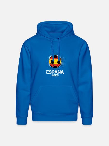 Espana 2026 Flagball - Stanley/Stella Drummer Unisex Organic Hoodie - royal blue