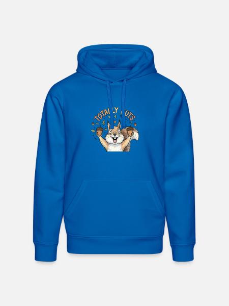 Totaly nuts - Stanley/Stella Drummer Unisex Organic Hoodie - royal blue