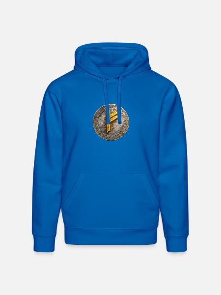 Rune Coin of Dawn - Stanley/Stella Drummer Unisex Organic Hoodie - royal blue