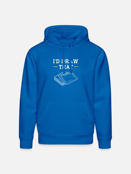 Card Player Trading Card Game - Stanley/Stella Drummer Unisex Organic Hoodie - royal blue