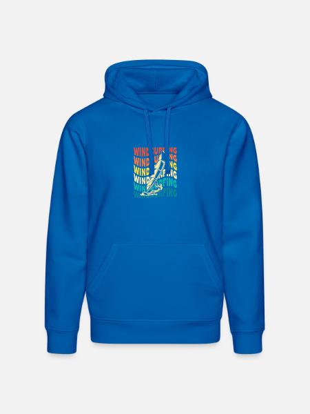 Windsurf Water Sports Windsurfing - Stanley/Stella Drummer Unisex Organic Hoodie - royal blue