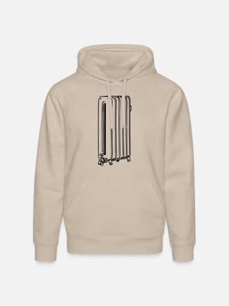 Radiator - Stanley/Stella Drummer Unisex Organic Hoodie - dust