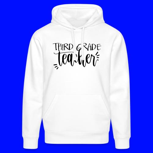 Third Grade Teacher T-Shirts - Stanley/Stella Drummer Unisex Organic Hoodie