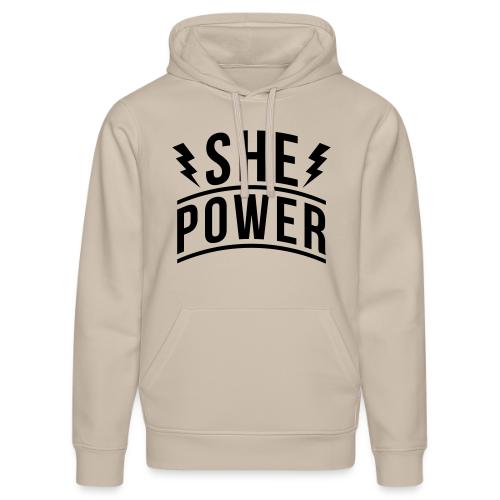She Power - Stanley/Stella Drummer Unisex Organic Hoodie