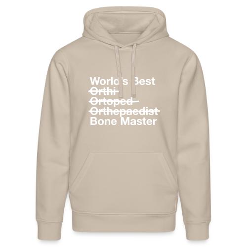 Worlds Best Bone Master - Stanley/Stella Drummer Unisex Organic Hoodie