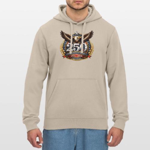 American Eagle USA 250th Anniversary 1776–2026 - Stanley/Stella Drummer Unisex Organic Hoodie