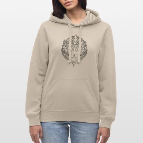 DemBoyz Logomark (Black Edition) - Stanley/Stella Drummer Unisex Organic Hoodie