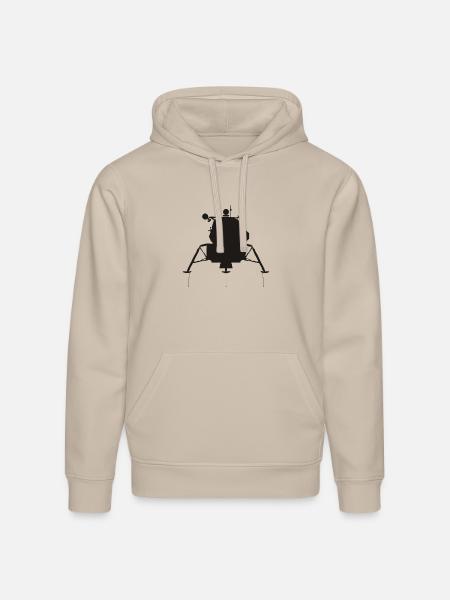 Lunar Module - Stanley/Stella Drummer Unisex Organic Hoodie - dust