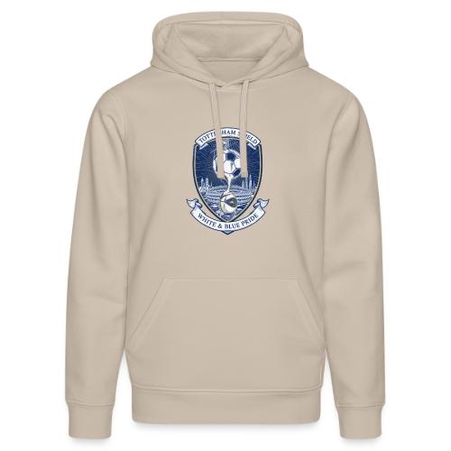 Iconic North London Soccer Emblem Art Print - Stanley/Stella Drummer Unisex Organic Hoodie