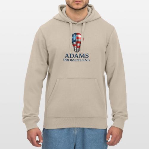 Adams promotions American flag metallic light bulb - Stanley/Stella Drummer Unisex Organic Hoodie