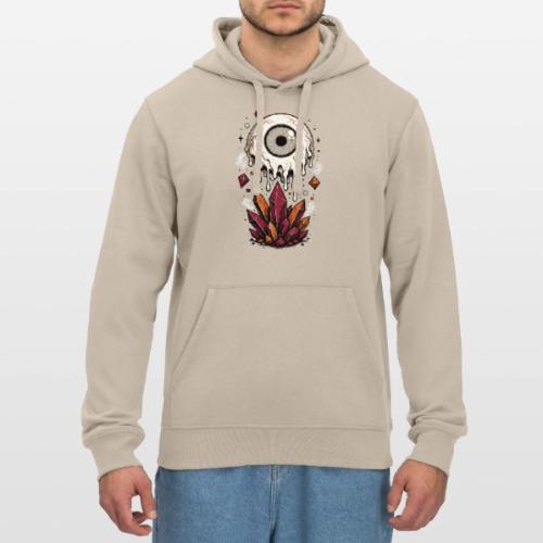 Melting Eyeball - Stanley/Stella Drummer Unisex Organic Hoodie