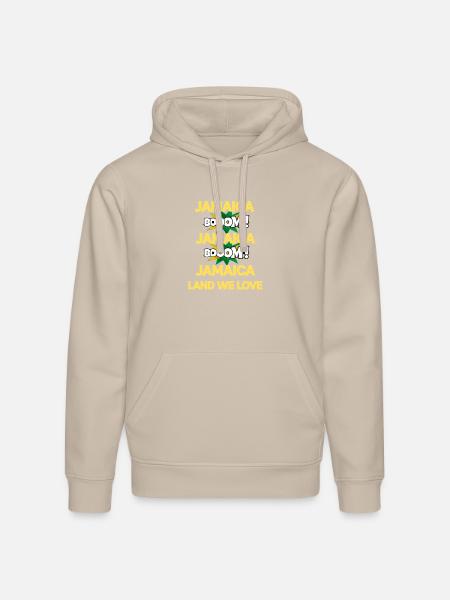 Jamaica Boom v3 - Stanley/Stella Drummer Unisex Organic Hoodie - dust