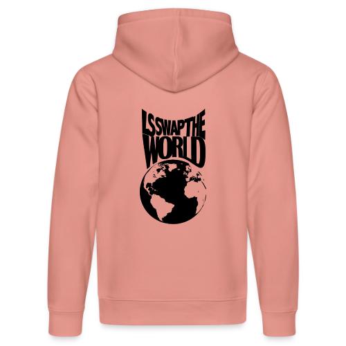 LS Swap the World (Front & Back) - Stanley/Stella Drummer Unisex Organic Hoodie