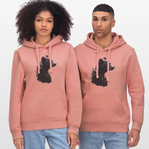 Forest Within the Bear - Stanley/Stella Drummer Unisex Organic Hoodie