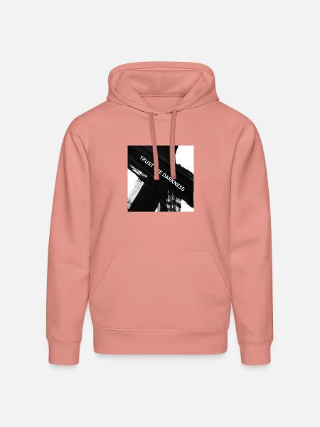 Trust the Darkness - Stanley/Stella Drummer Unisex Organic Hoodie - canyon pink