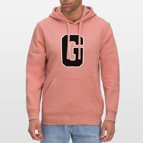 Varsity Letter G Collegiate Alphabet Art - Stanley/Stella Drummer Unisex Organic Hoodie