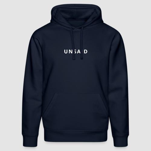 Graphic Streetwear “Numb To The Core” BY UNSAID - Stanley/Stella Drummer Unisex Organic Hoodie