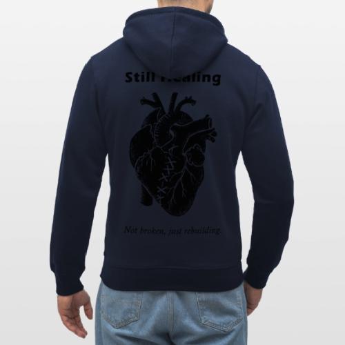 Self Healing Heart – Emotional Growth Design - Stanley/Stella Drummer Unisex Organic Hoodie