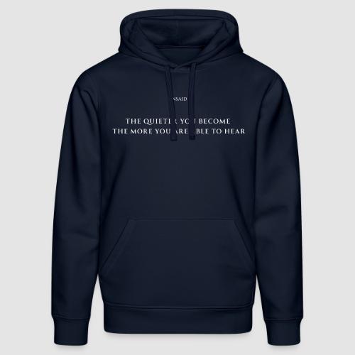 The Silence Hoodie | Premium Comfort - Stanley/Stella Drummer Unisex Organic Hoodie