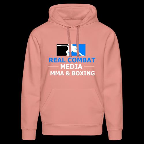RCM MMA & BOXING Light Blue White Text - Stanley/Stella Drummer Unisex Organic Hoodie