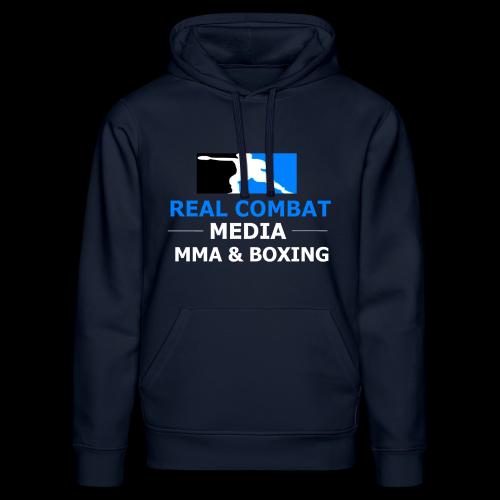 RCM MMA & BOXING Light Blue White Text - Stanley/Stella Drummer Unisex Organic Hoodie