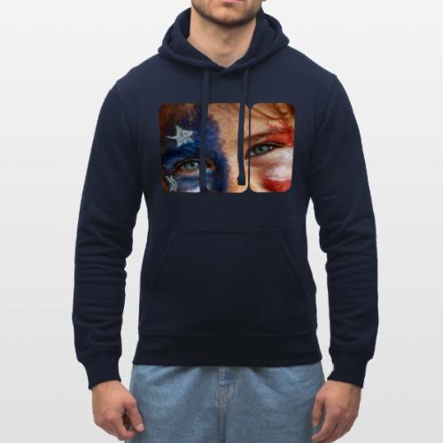 USA: Patriot Gaze - Stanley/Stella Drummer Unisex Organic Hoodie