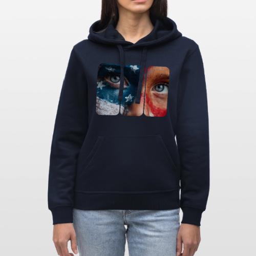 USA: Star-Spangled Glance - Stanley/Stella Drummer Unisex Organic Hoodie