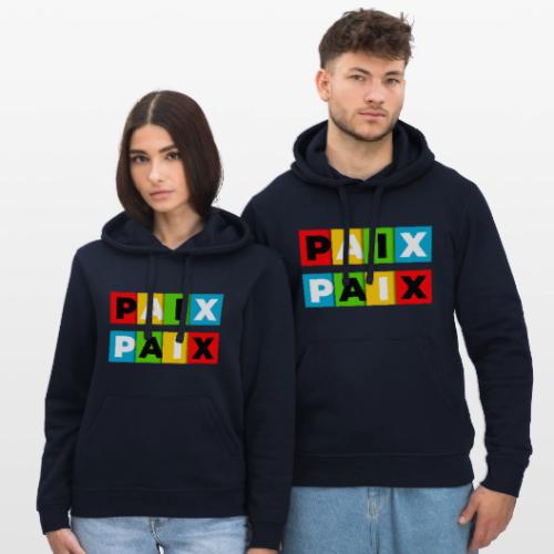 Peace in Colour - Stanley/Stella Drummer Unisex Organic Hoodie