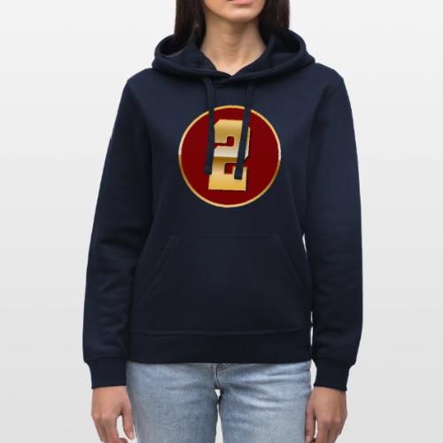 Number 2 in Gold Varsity Font - Stanley/Stella Drummer Unisex Organic Hoodie