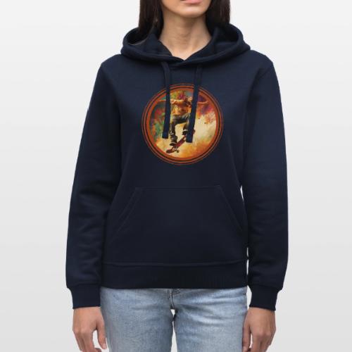 Skateboarding Mode On - Stanley/Stella Drummer Unisex Organic Hoodie