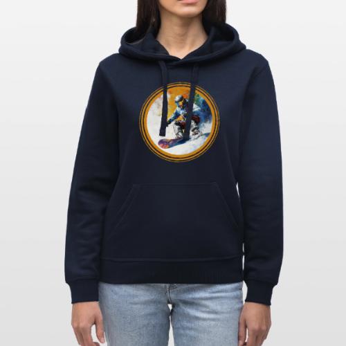 Snowboarding Dreams - Stanley/Stella Drummer Unisex Organic Hoodie