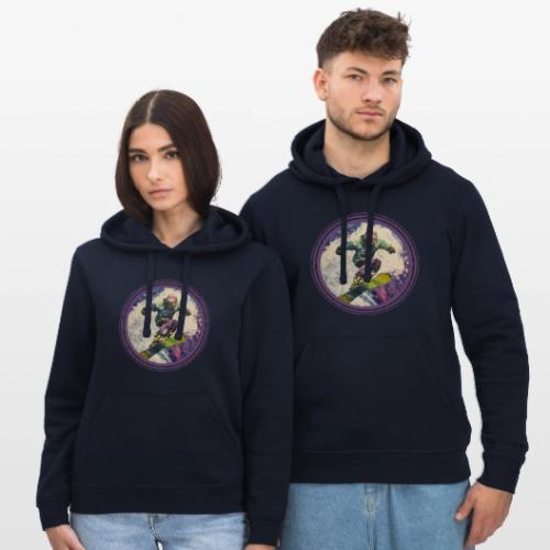 Snowboarding Soul - Stanley/Stella Drummer Unisex Organic Hoodie
