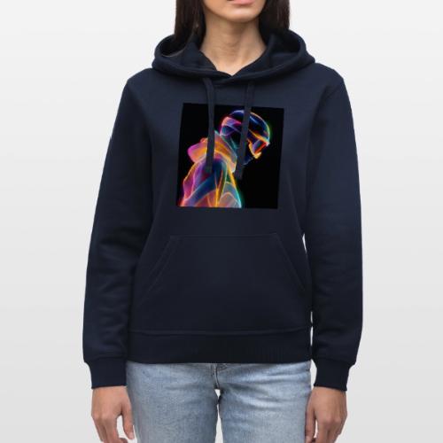 Snowboarding: Neon Gravity Ride - Stanley/Stella Drummer Unisex Organic Hoodie