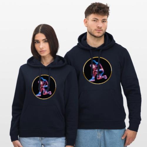 Neon Boxing Focus - Stanley/Stella Drummer Unisex Organic Hoodie