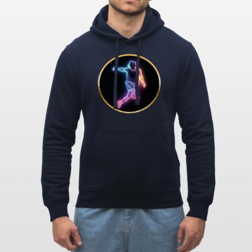 Soccer: Neon Goal Fusion - Stanley/Stella Drummer Unisex Organic Hoodie