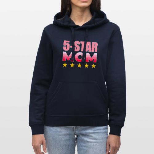 Five Stars Mom - Stanley/Stella Drummer Unisex Organic Hoodie