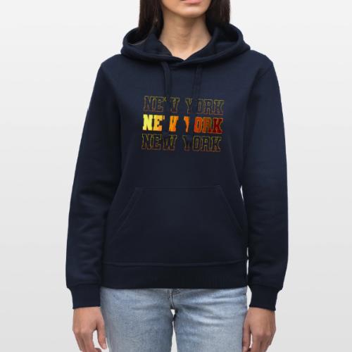 New York Varsity Echo - Stanley/Stella Drummer Unisex Organic Hoodie
