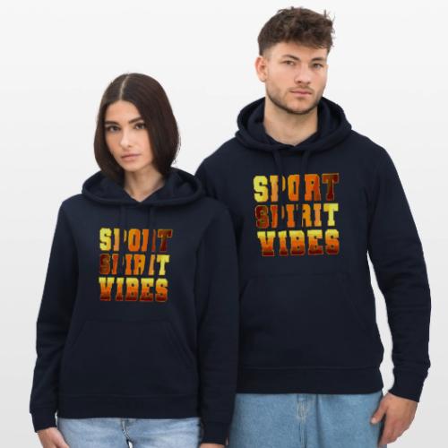 Sport Spirit Vibes Gradient - Stanley/Stella Drummer Unisex Organic Hoodie