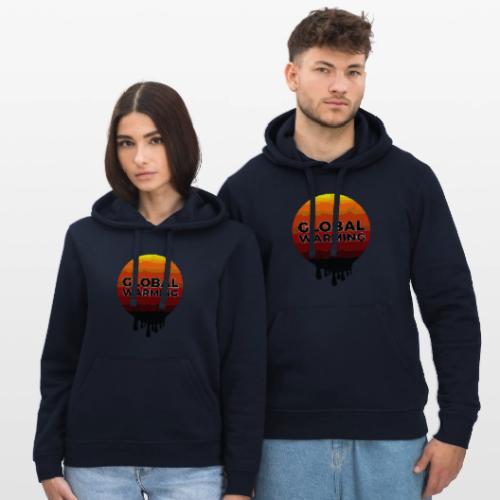 Global warming - Stanley/Stella Drummer Unisex Organic Hoodie