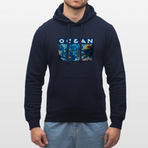 Ocean: Underwater Radiance - Stanley/Stella Drummer Unisex Organic Hoodie