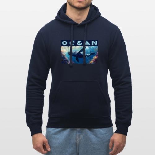Ocean: Majestic Deep - Stanley/Stella Drummer Unisex Organic Hoodie