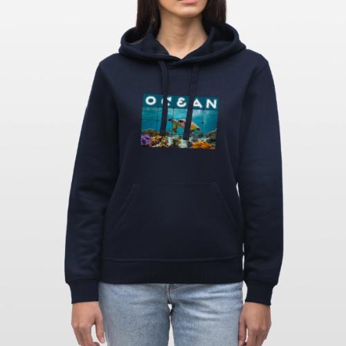 Ocean: Gentle Voyager - Stanley/Stella Drummer Unisex Organic Hoodie