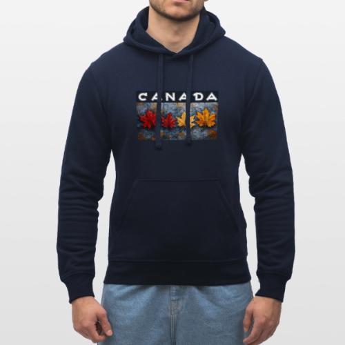 Colorful Canada Style - Stanley/Stella Drummer Unisex Organic Hoodie