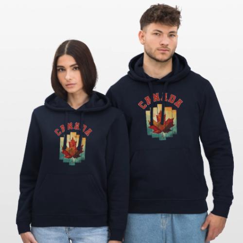 Canada’s Artistic Emblem - Stanley/Stella Drummer Unisex Organic Hoodie