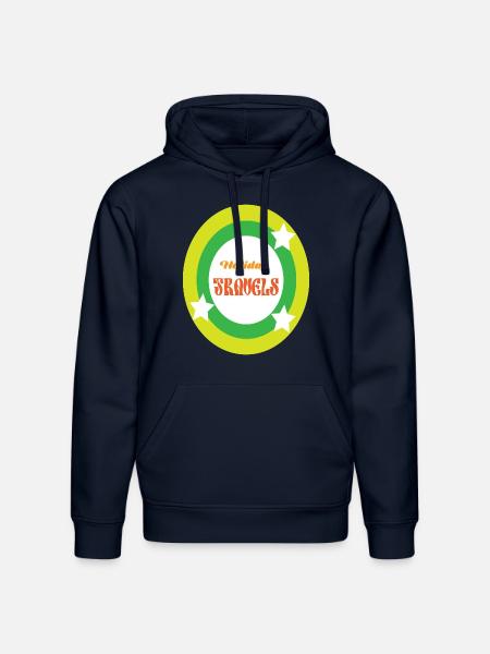 HOLIDAY TRAVELS t-shirt. - Stanley/Stella Drummer Unisex Organic Hoodie - french navy
