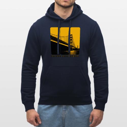 Golden Gate Bold Icon - Stanley/Stella Drummer Unisex Organic Hoodie