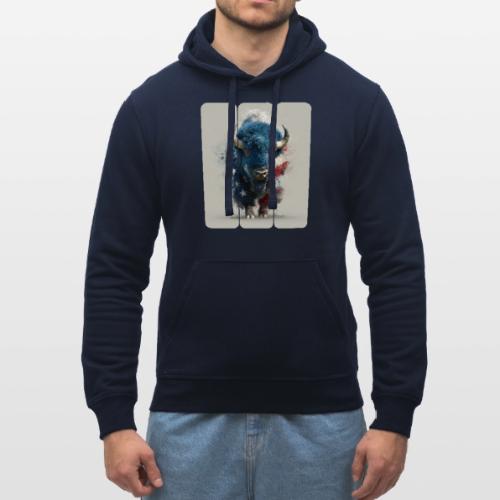 USA: Spirit of the Plains - Stanley/Stella Drummer Unisex Organic Hoodie